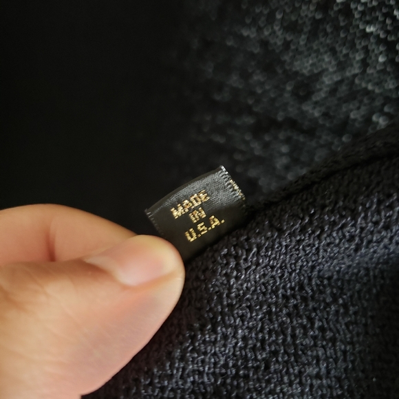 ST. JOHNS BASICS Black Knit Cardigan Jacket - Picture 7 of 8